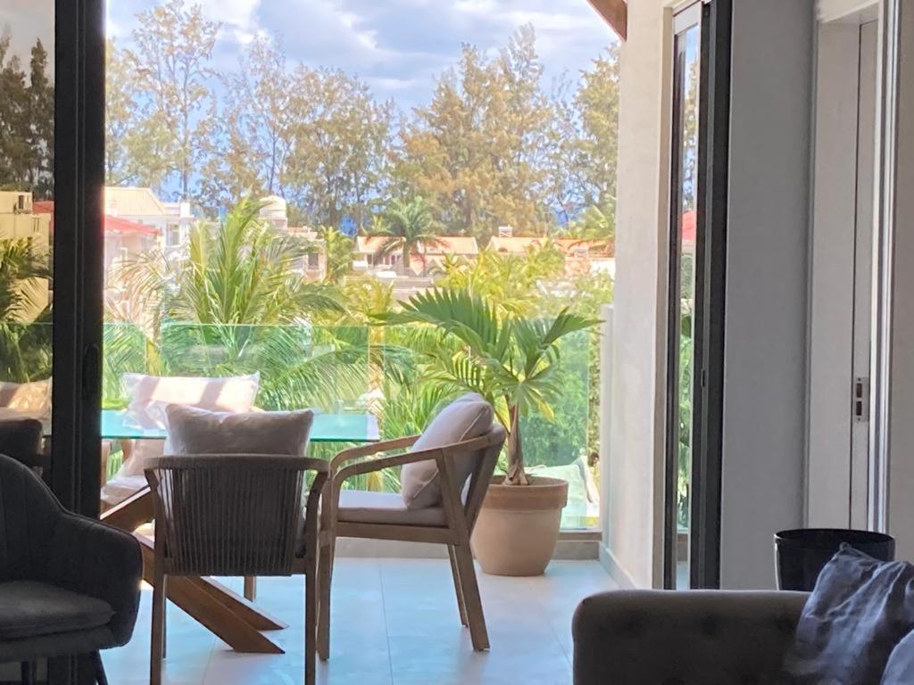 Splendide Penthouse Vue Mer A 5 Mn A Pied De La Plage Flic-en-Flacq Buitenkant foto