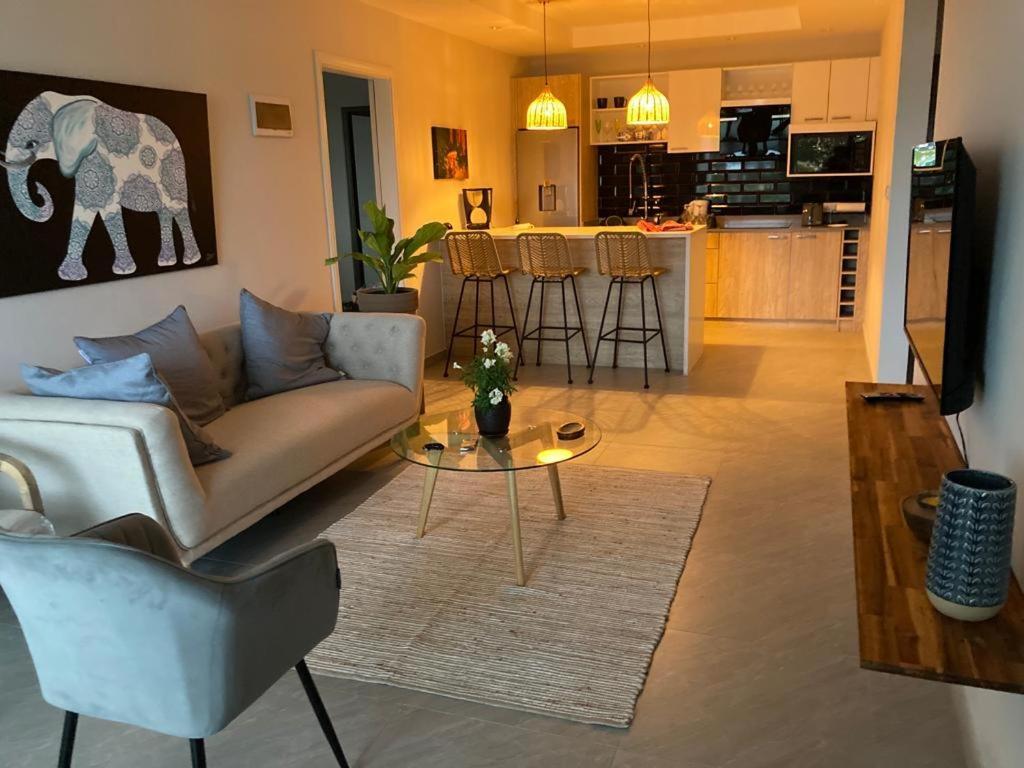 Splendide Penthouse Vue Mer A 5 Mn A Pied De La Plage Flic-en-Flacq Buitenkant foto