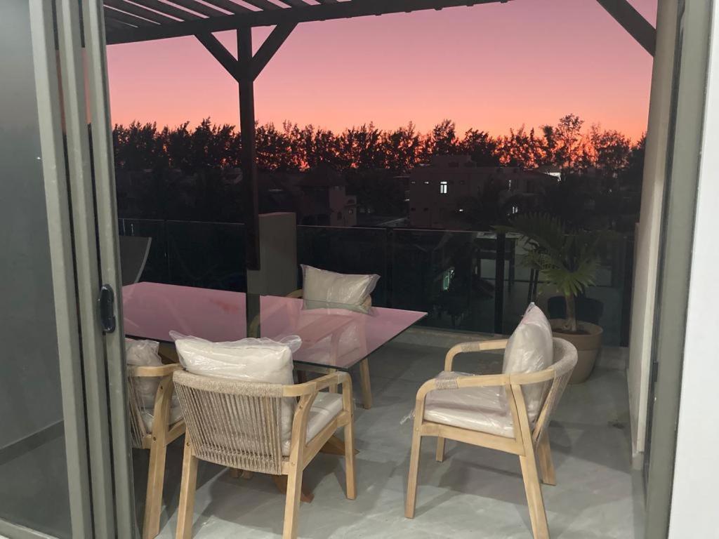 Splendide Penthouse Vue Mer A 5 Mn A Pied De La Plage Flic-en-Flacq Buitenkant foto