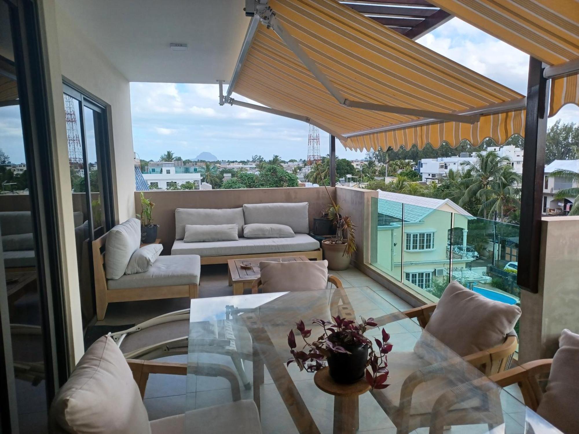 Splendide Penthouse Vue Mer A 5 Mn A Pied De La Plage Flic-en-Flacq Buitenkant foto